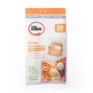 159418-1200-1200 ILKO - PACK BOLSAS HERMETICAS 30 UN - 3 TAMAÑOS