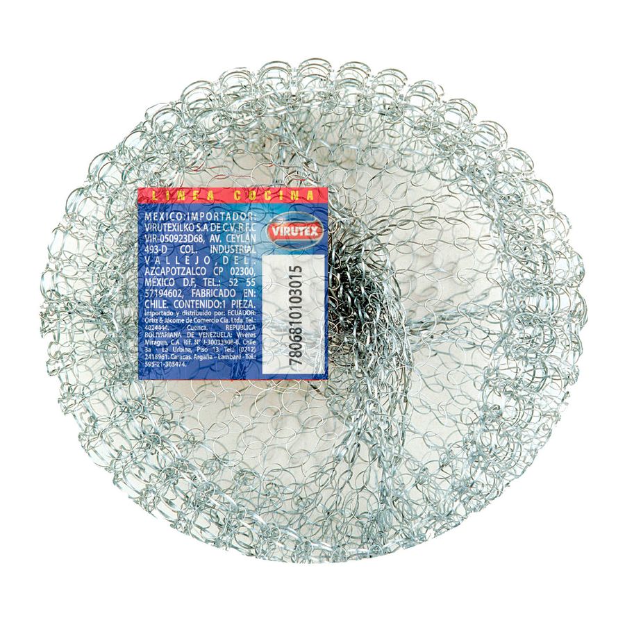 VIRUTEX - ESPONJ ACERO GRANDE