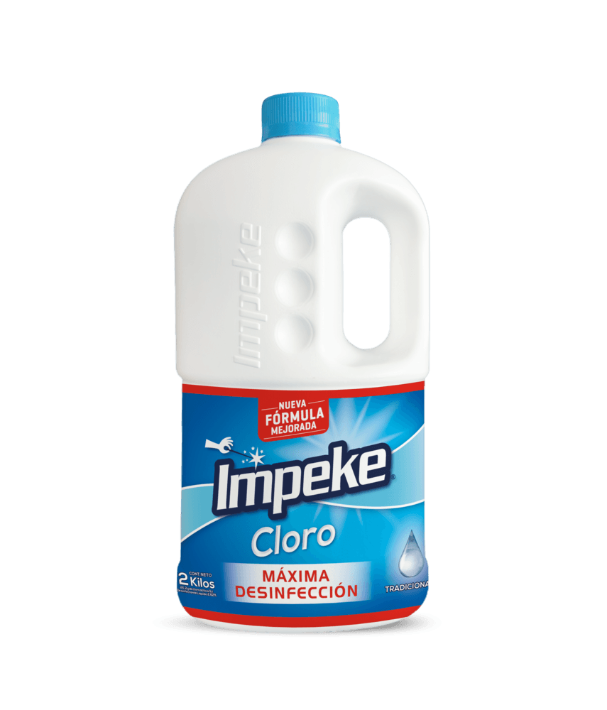 IMPEKE CLORO ROPA BLANCA 2 L