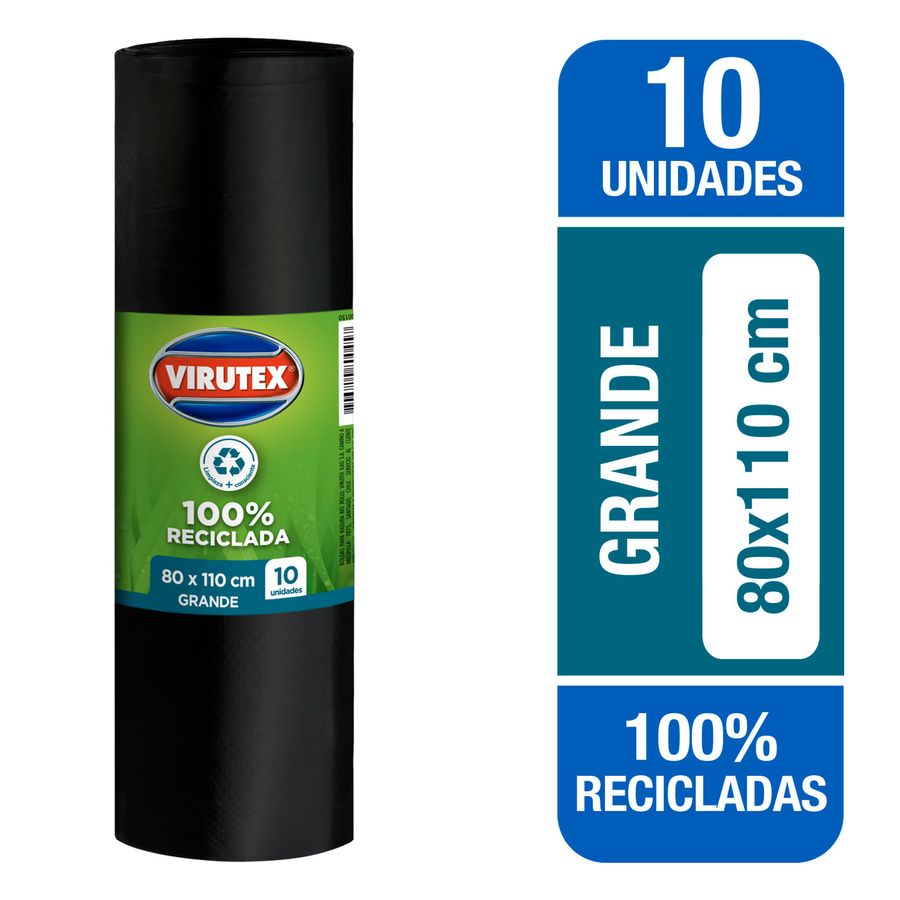 348798-900-900 VIRUTEX - BOLSA BASURA 80 X110