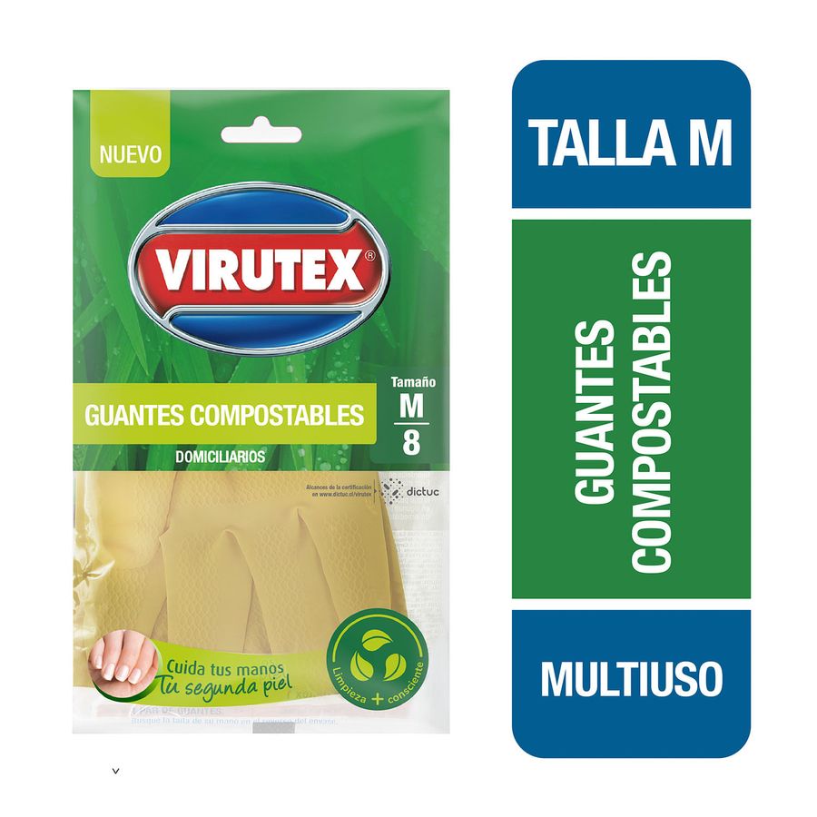 VIRUTEX - GUANTE TALLA M COMPOSTABLE