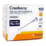 Aguja HiPodérmica Aguja HiPodérmica 19G X 1 1/2