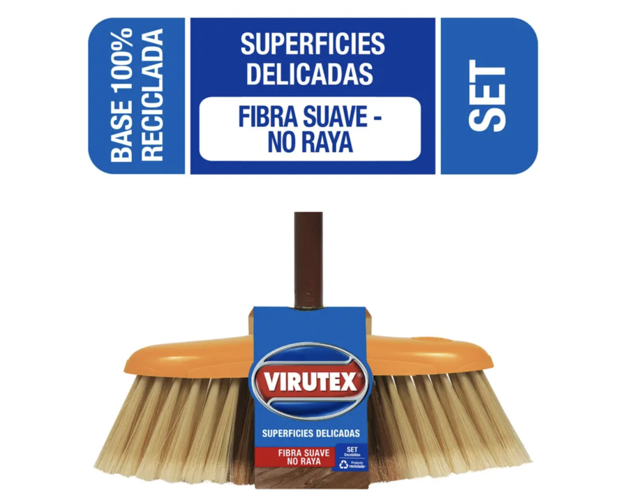 VIRUTEX - REPUESTO ESCOBILLON PISO FLOTANTE