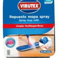 VIRUTEX - REPUESTO MOPA PLANA MICROFIBRA SPRAY