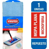 VIRUTEX - RPTO MOPA PLANA MICROFIBRA 35 CM
