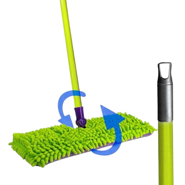 VIRUTEX - MOPA PLANA MICROFIBRA DUAL SET