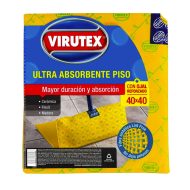 VIRUTEX - TRAPERO AMARILLO danzarina simple c/ojal 40 x 40 CM