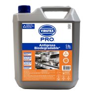 VIRUTEX - LIMPIADOR ANTIGRASA Biodegradable 5 LTS