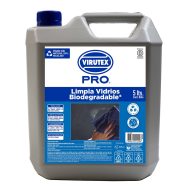VIRUTEX - LIMPIADOR VIDRIOS Biodegradable 5LTS