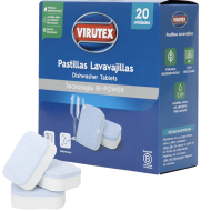 VIRUTEX PASTILLAS LAVAVAJILLAS PACK CAJA 20 UN