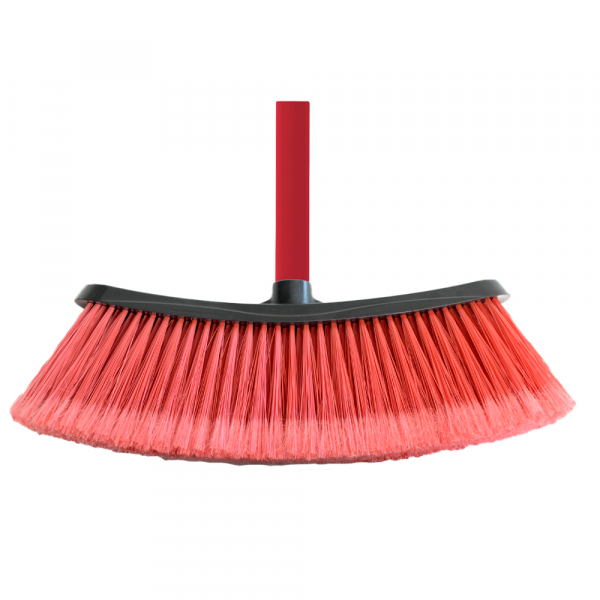 VIRUTEX - ESCOBILLON INTERIOR ROJO FIBRA SUAVE