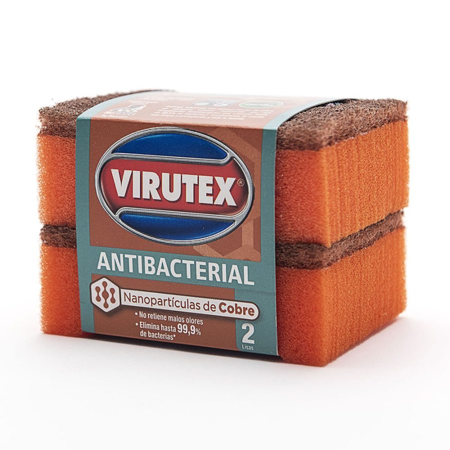VIRUTEX ESPONJA LISA. COBRE X2