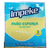 PAÑO IMPEKE ESPONJA 3 un