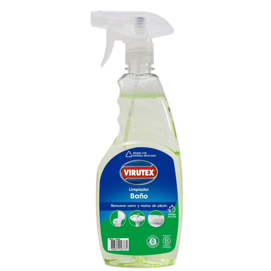 VIRUTEX - LIMPIADOR BAÑO Biodegradable 500ML