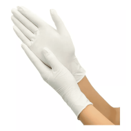 Guantes De Latex Desechables Caja de 100 Unidades - Muncare Talla L