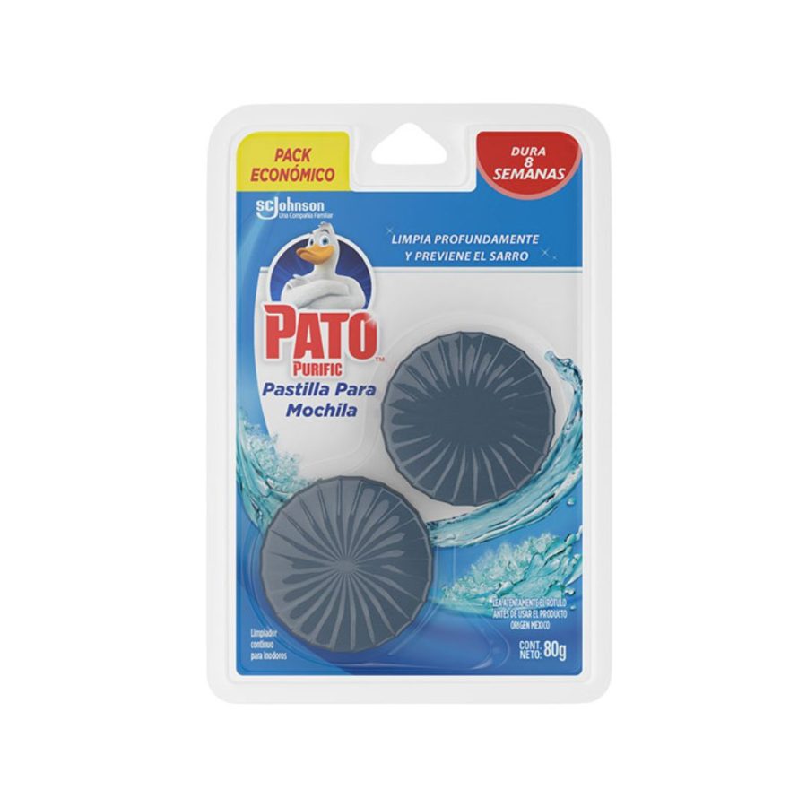 Pato Purific Pastilla Inodoro WC Pack 2 Unidades 80 gr